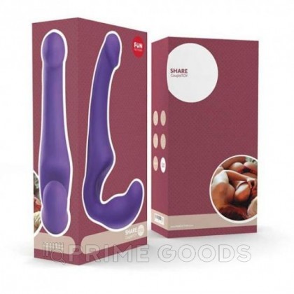 Страпон SHARE безремневой от Fun Factory (фиолетовый) от sex shop primegoods фото 2