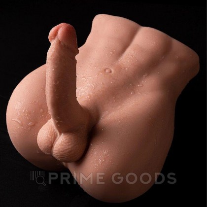 Реалистичный мужской торс с фаллосом Stallion от sex shop primegoods
