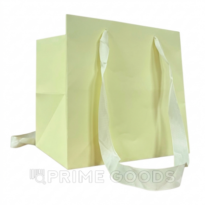Пакет подарочный, бежевый (25*25 см) от sex shop primegoods