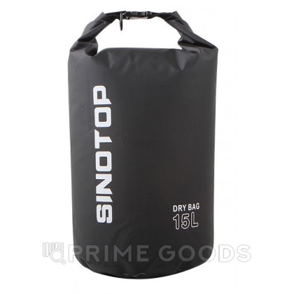 Водонепроницаемый рюкзак Sinotop Dry Bag 15L. (Чёрный) от sex shop primegoods