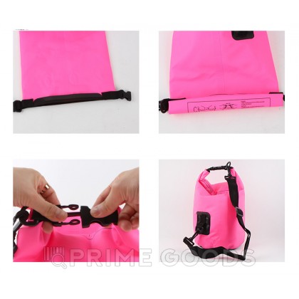 Водонепроницаемый рюкзак Sinotop Dry Bag 10L. (Жёлтый) от sex shop primegoods фото 4