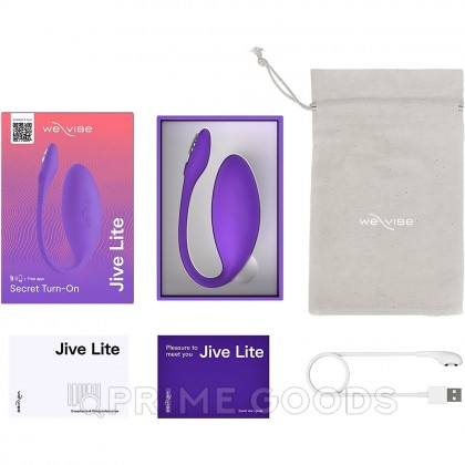 Вибратор для ношения We-Vibe Jive Lite с ДУ, фиолетовый от sex shop primegoods фото 11
