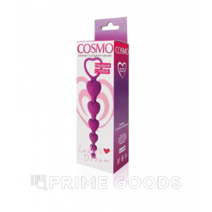 Анальная цепочка, фиолетовая (14,5 см) от sex shop primegoods фото 2