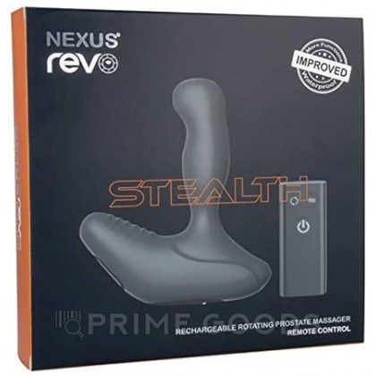 Вибромассажер простаты с вращающейся головкой *NEXUS REVO STEALTH (обновленный) от sex shop primegoods