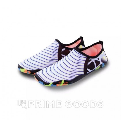 Аквашузы Blue Stripes (39, 40, 42, 43, 44) от sex shop primegoods