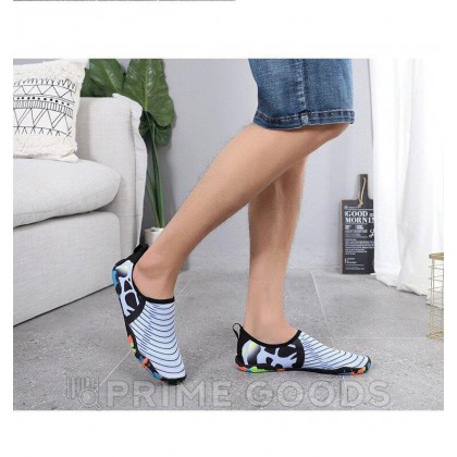 Аквашузы Blue Stripes (39, 40, 42, 43, 44) от sex shop primegoods фото 2