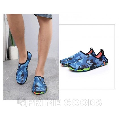 Аквашузы Camouflage blue (42, 43, 44) от sex shop primegoods фото 2