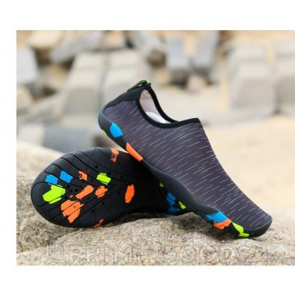 Аквашузы Grey Stripe (36, 37, 38, 39, 40, 41, 42, 43, 44, 45, 46) от sex shop primegoods фото 7