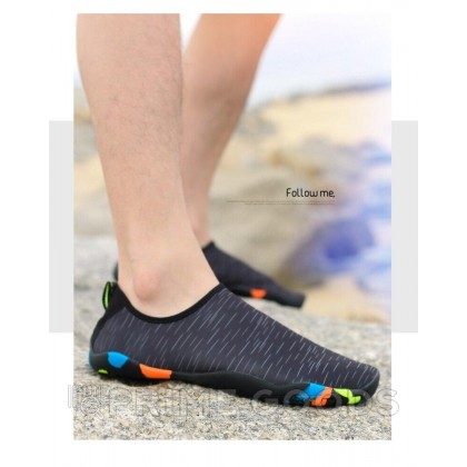 Аквашузы Grey Stripe (36, 37, 38, 39, 40, 41, 42, 43, 44, 45, 46) от sex shop primegoods фото 8