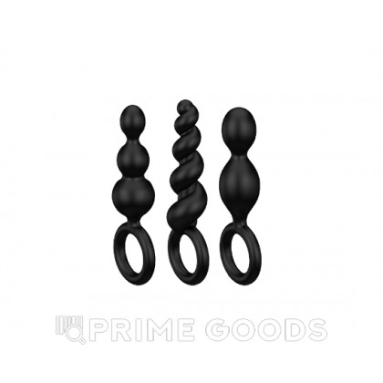 Набор анальных игрушек Satisfyer Booty Call black (набор 3 шт) от sex shop primegoods