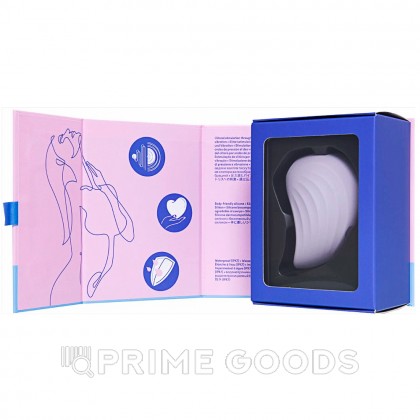 Вакуумный клиторальный стимулятор с вибрацией Pearl Diver Satisfyer сиреневый от sex shop primegoods фото 6
