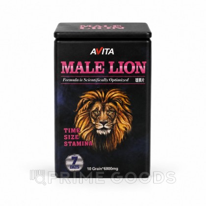 Возбуждющее средство для мужчин Male Lion (10 таблеток) от sex shop primegoods