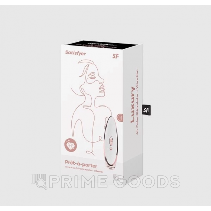 Вакуумно-волновой стимулятор с вибрацией Satisfyer Prêt-à-porter от sex shop primegoods фото 4