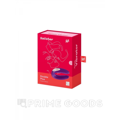 Вибратор для пар Satisfyer Double Plus от sex shop primegoods