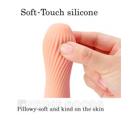 IROHA ZEN Вибратор Hanacha персиковый от sex shop primegoods фото 8