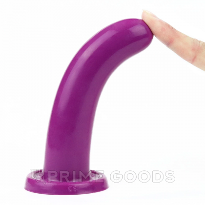 Фаллоимитатор Holy Dong Lovetoy (фиолетовый, 14,5 см) от sex shop primegoods фото 5