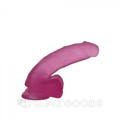 Фаллоимитатор - Crystal Dildo Medium Lovetoy (17*3.5) розовый от sex shop primegoods фото 7