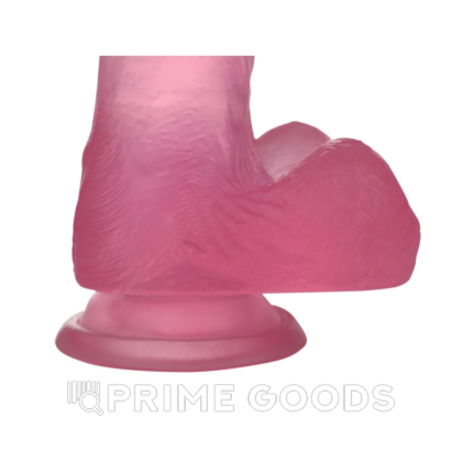 Фаллоимитатор - Crystal Dildo Small Lovetoy (15*3.5) розовый от sex shop primegoods фото 5