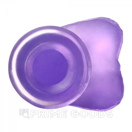 Фаллоимитатор - Crystal Dildo Small Lovetoy (15*3.5) фиолетовый от sex shop primegoods фото 4
