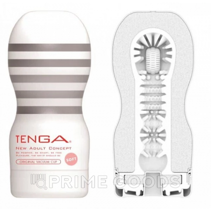 TENGA Мастурбатор Original Vacuum Cup Gentle от sex shop primegoods
