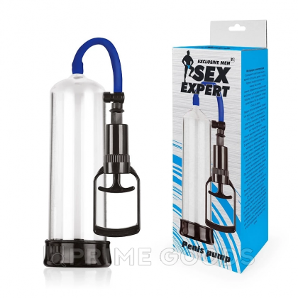 Помпа вакуумная (Размер - M: L 200 мм D 55 мм) Sex expert от sex shop primegoods