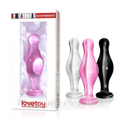 Анальная втулка из стекла - Glass Romance от sex shop primegoods