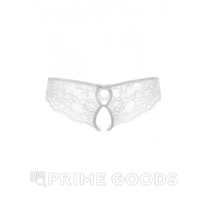 Эротические трусики Erolanta Alla, кружевные, белый (50-52) от sex shop primegoods фото 5