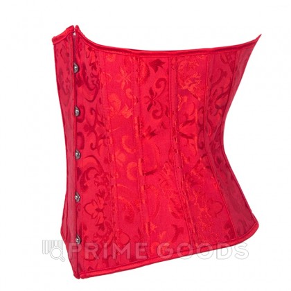 КОРСЕТ + СТРИНГИ разм. L, цвет красный  от sex shop primegoods фото 2