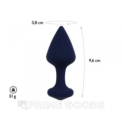 Анальная пробка Exo, цвет тихоокеанский синий  (CORE) (L) от sex shop primegoods фото 3