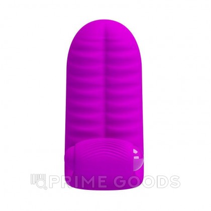 Насадка на палец с вибропулей Abbot purple от sex shop primegoods фото 3