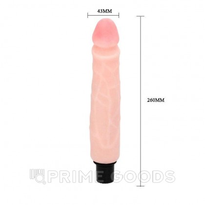 Реалистичный вибратор Realistic cock (26*4,3 см) от sex shop primegoods фото 6