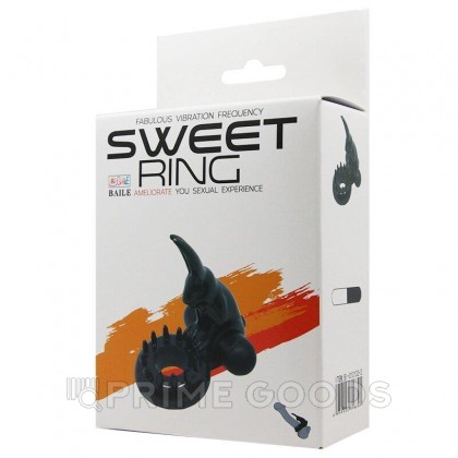 Эрекционное виброкольцо Sweet Vibrating Ring от sex shop primegoods