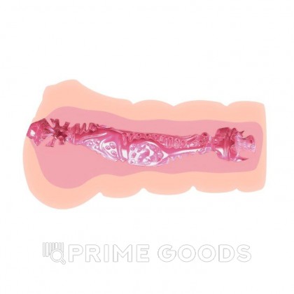 Мастурбатор с эффектом смазки в виде вагины от sex shop primegoods фото 4
