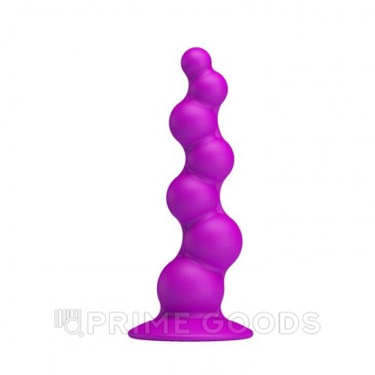 Анальная пробка на присоске с шариками от sex shop primegoods фото 6