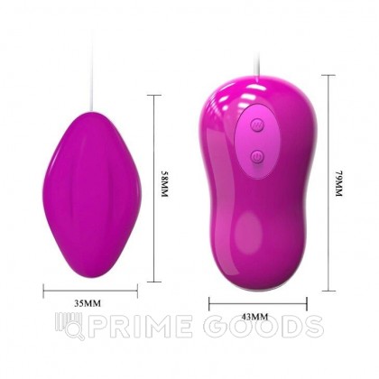 Силиконовая вибропуля с пультом управления от sex shop primegoods фото 6