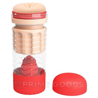 Мастурбатор в виде вагины с вибрацией Emily от sex shop primegoods фото 4