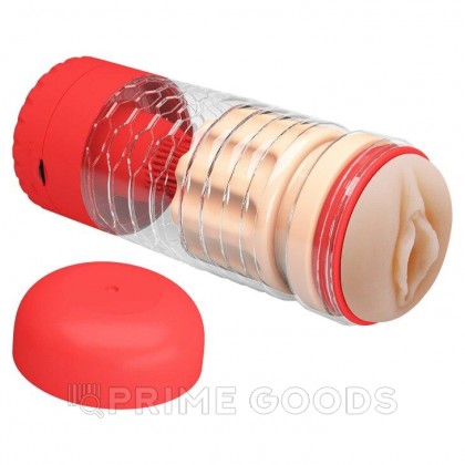 Мастурбатор в виде вагины с вибрацией Emily от sex shop primegoods фото 5