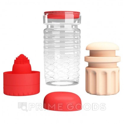 Мастурбатор в виде вагины с вибрацией Emily от sex shop primegoods фото 7