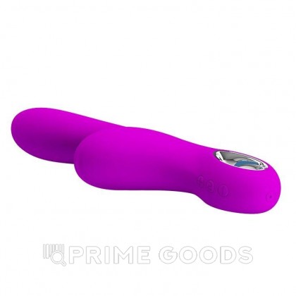 Вибратор с клиторальным стимулятором Carol Purple от sex shop primegoods фото 2