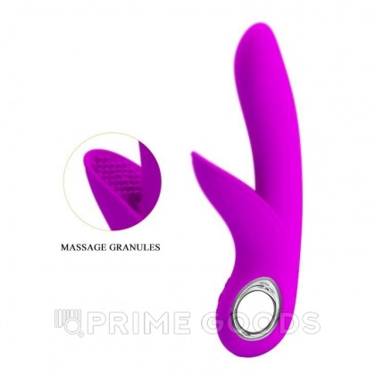 Вибратор с клиторальным стимулятором Carol Purple от sex shop primegoods фото 5