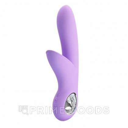 Вибратор с клиторальным стимулятором Carol Dark Purple от sex shop primegoods фото 5