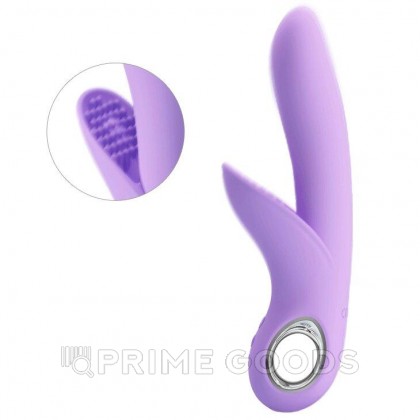 Вибратор с клиторальным стимулятором Carol Dark Purple от sex shop primegoods фото 6