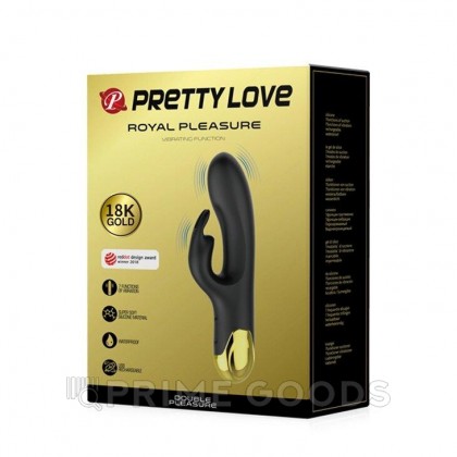 Вибратор с клиторальной стимуляцией Royal Pleasure от sex shop primegoods