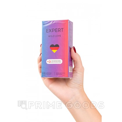 Презервативы EXPERT WILD LOVE № 12+3 (ребристые с точками), 12+3 шт. от sex shop primegoods фото 3