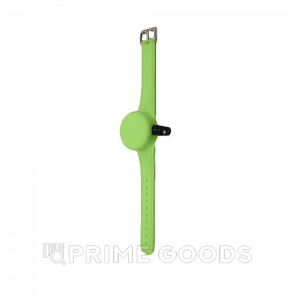 Антисептический браслет для рук - зелёный от sex shop primegoods