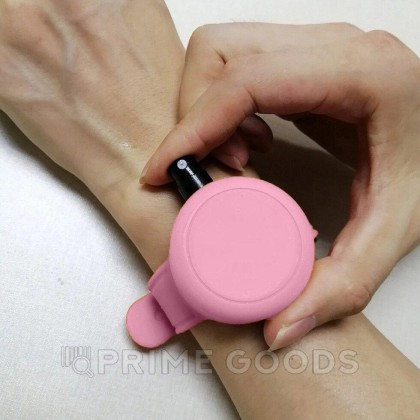 Антисептический браслет для рук - розовый от sex shop primegoods фото 2