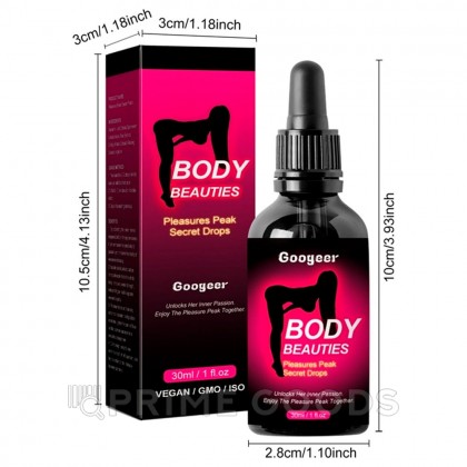 Возбуждающие капли женские Body Beauties, 30 мл от sex shop primegoods фото 2