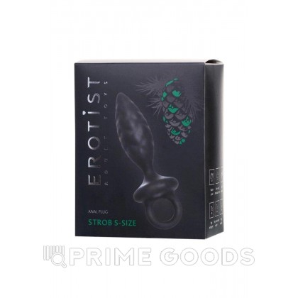 Анальная пробка Erotist Strob черная (11,7 см) от sex shop primegoods фото 4