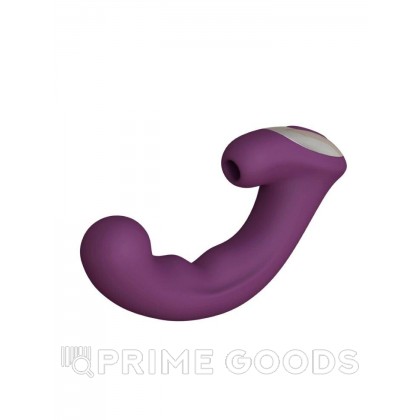 Стимулятор вакуумный Le Frivole Infinite Phoenix с клиторальным отростком, фиолетовый от sex shop primegoods