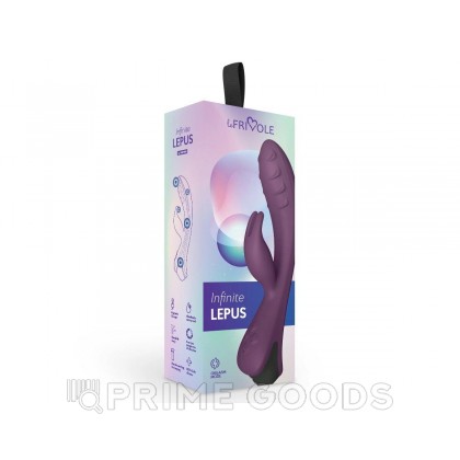 Вибратор-кролик Le Frivole Infinite Lepus, фиолетовый, one size от sex shop primegoods фото 2